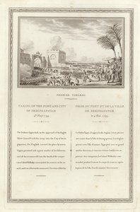 1799年5月4日、セリンガパタムの砦と市の占領